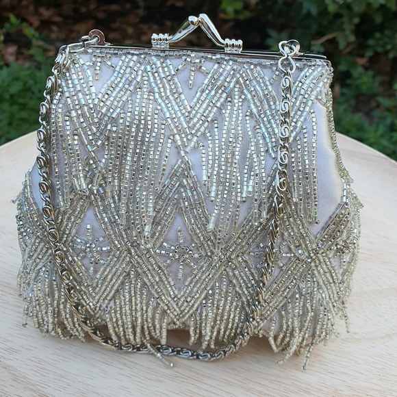 Beaded Olga Berg Handbag - Picture 4 of 13